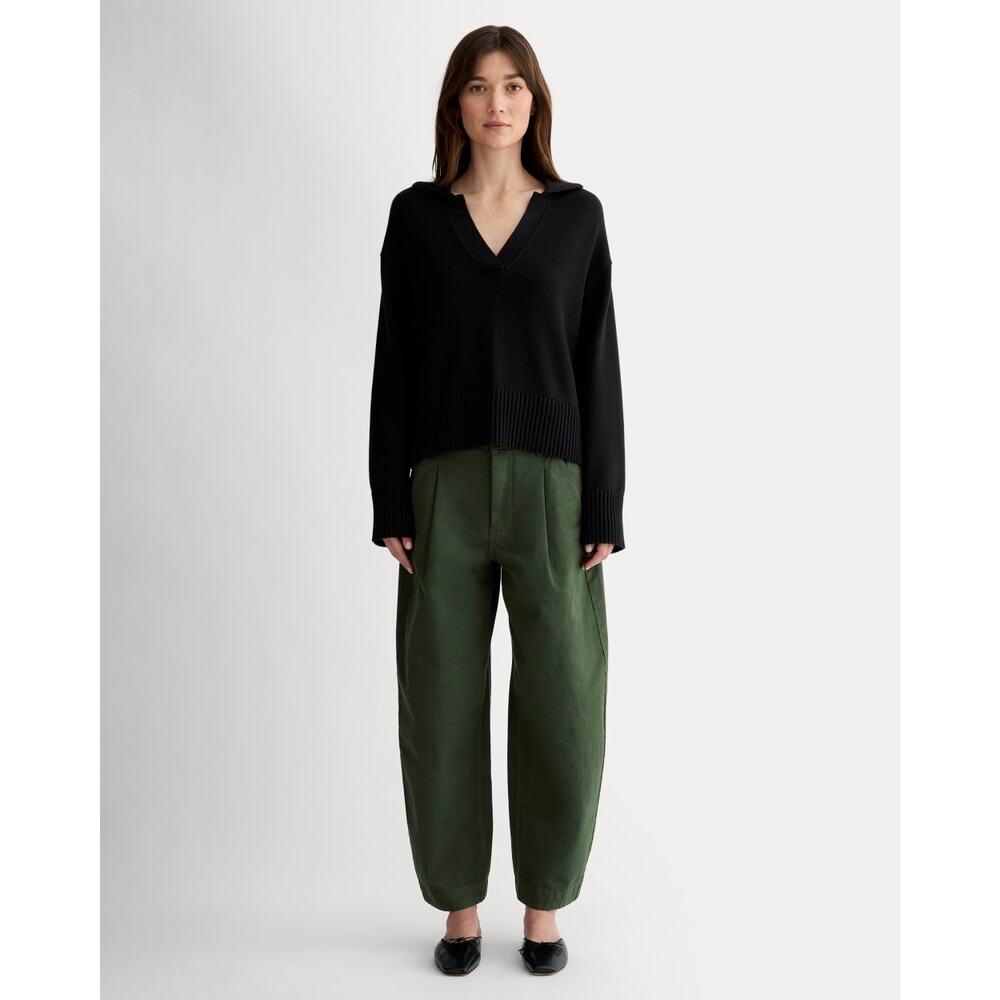 Everlane The Everywhere Pant Dark Forest Green Size 10 / 30 - Picture 9 of 9